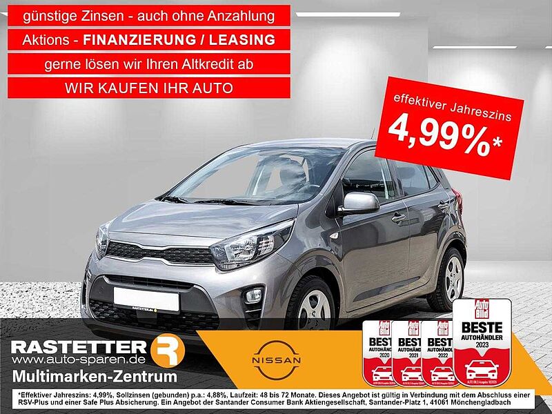 Kia Picanto 1.2 Edition 7 SHZ+Klima+DAB+Bluet+USB+el. Fenster+MFL+ZV