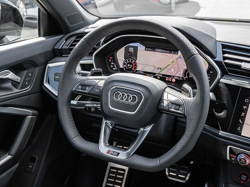 Audi RS Q3 Sportback Sportabg+Leder+21Z+360+ACC+virtCP+Black+SHZ+eHeckkl+MMI