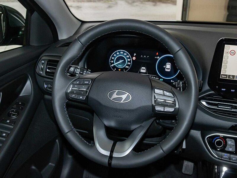 Hyundai i30 T-GDI 48V DCT virtCP+LED+Kamera+CarPlayNavi+SHZ+PDC+Privacy+Klimaaut+LMF+Temp