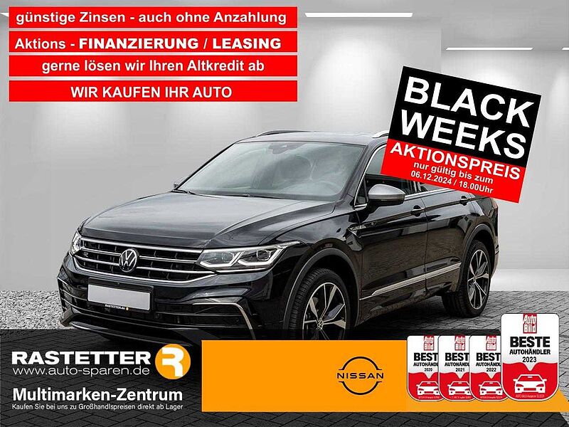 Volkswagen Tiguan Allspace TDI DSG 4M R-Line 7S+Leder+PanoSD+AHK+Navi+HUD+ACC+360+ParkAss+Memo