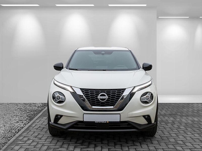 Nissan Juke DIG-T n-connecta Teilled+iKey+LED+CarPlayNavi+Kamera+Winter+Privacy+PDC+Klimaaut