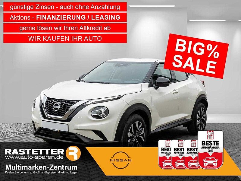 Nissan Juke DIG-T acenta Navi+Kamera+SHZ+Klimaaut+LED+Temp+DAB+Bluet