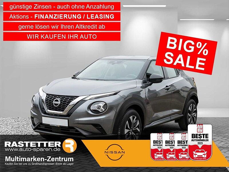 Nissan Juke DIG-T acenta Navi+Kamera+SHZ+Klimaaut+LED+Temp+DAB+Bluet